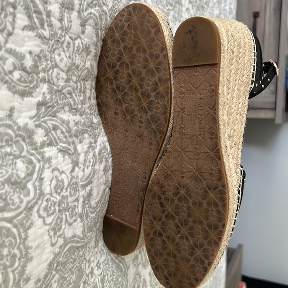 Black Kate Spade Paloma Sandals size 9 - Picture 4 of 4